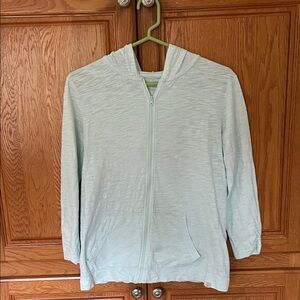 Eddie Bauer Light Blue Outdoor Hoodie